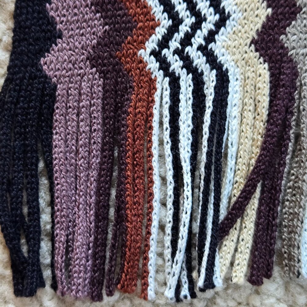 NWOT Missoni for Target Zig Zag Scarf Wool Blend - Picture 7 of 7
